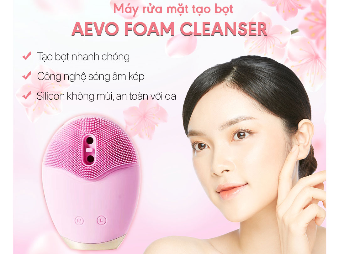 Máy rửa mặt tạo bọt AEVO Foam Cleanser