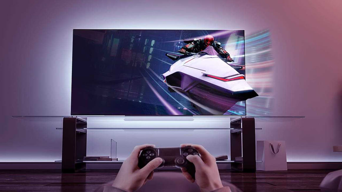 Âm thanh hình ảnh sống động khi chơi game trên tivi