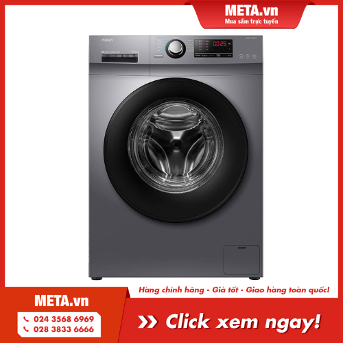 Mua ngay Máy giặt cửa trước AQUA 10kg AQD-A1051G(S)