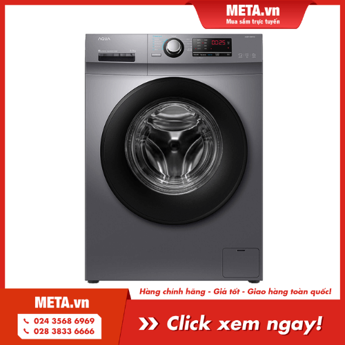 Mua ngay Máy giặt cửa trước AQUA 9kg AQD-A951G(S)