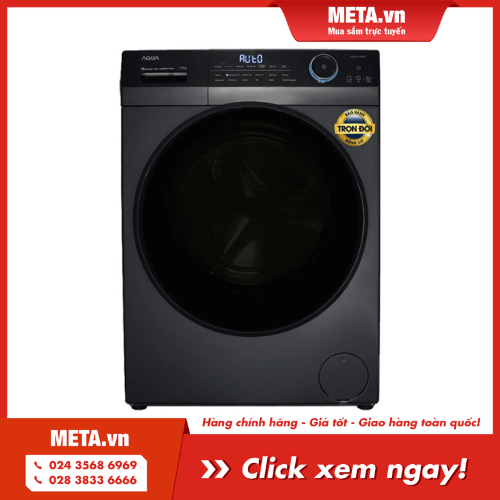 Mua ngay Máy giặt lồng ngang AQUA AQD- D1002G.BK