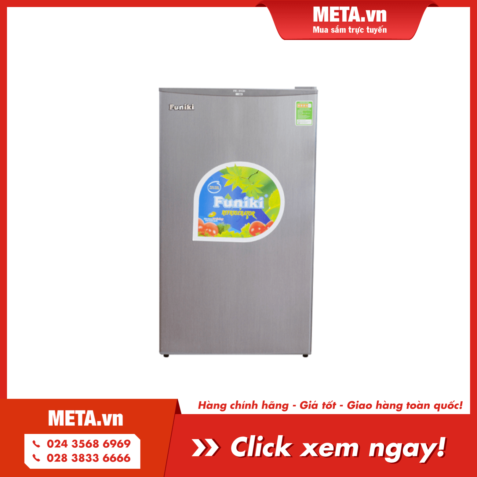 Mua ngay tủ lạnh Funiki FR-91CD 90 lít