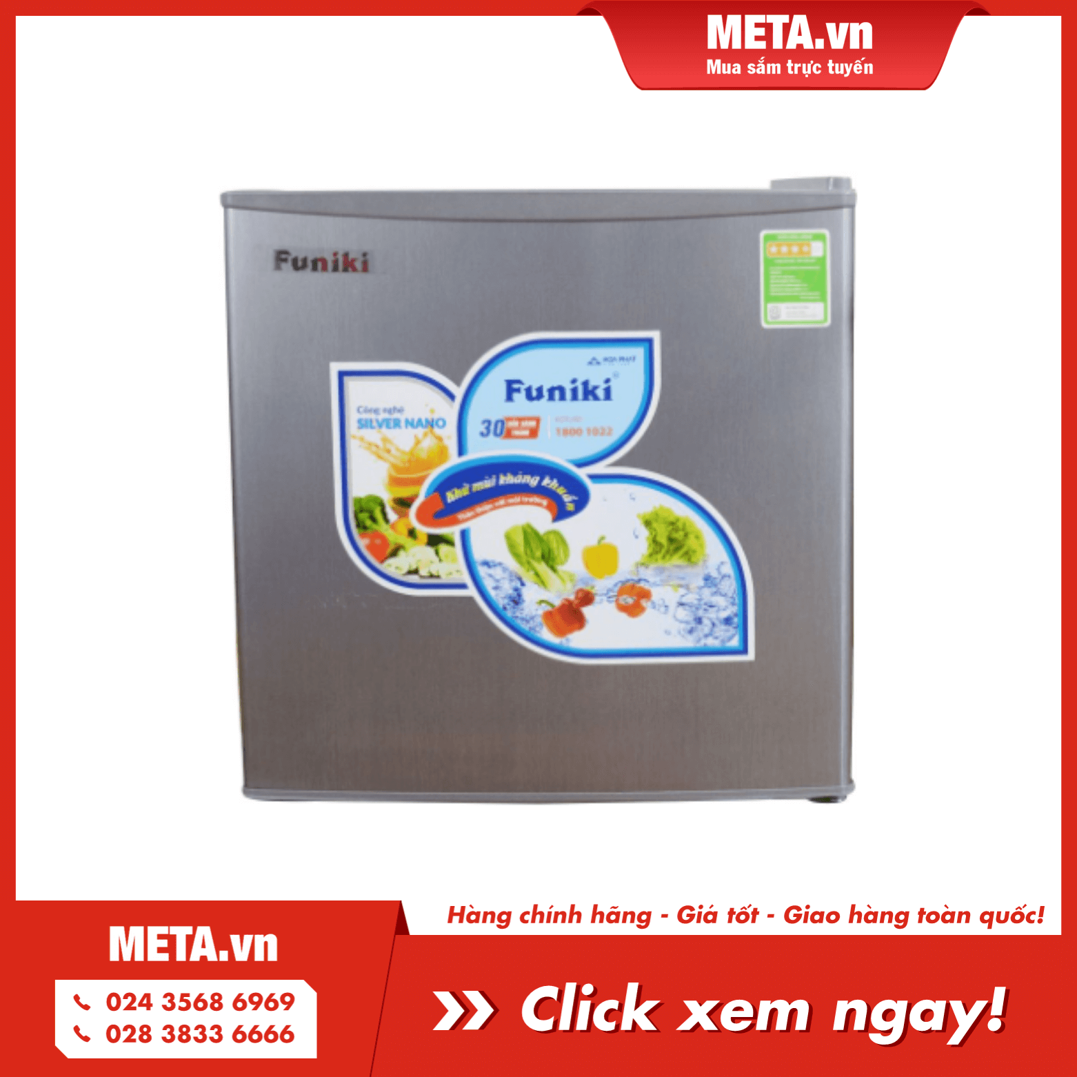 Mua ngay tủ lạnh 50 lít Funiki FR-51CD