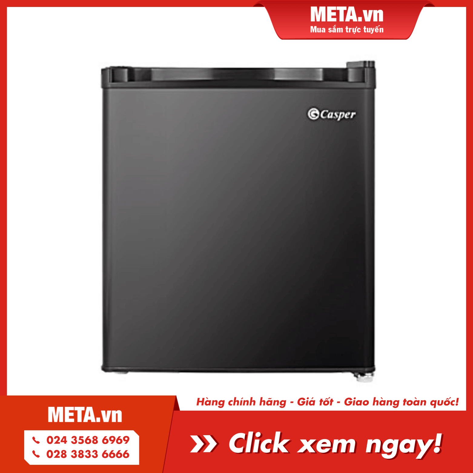 Mua ngay tủ lạnh 1 cửa Casper RO-45PB - 44 lít