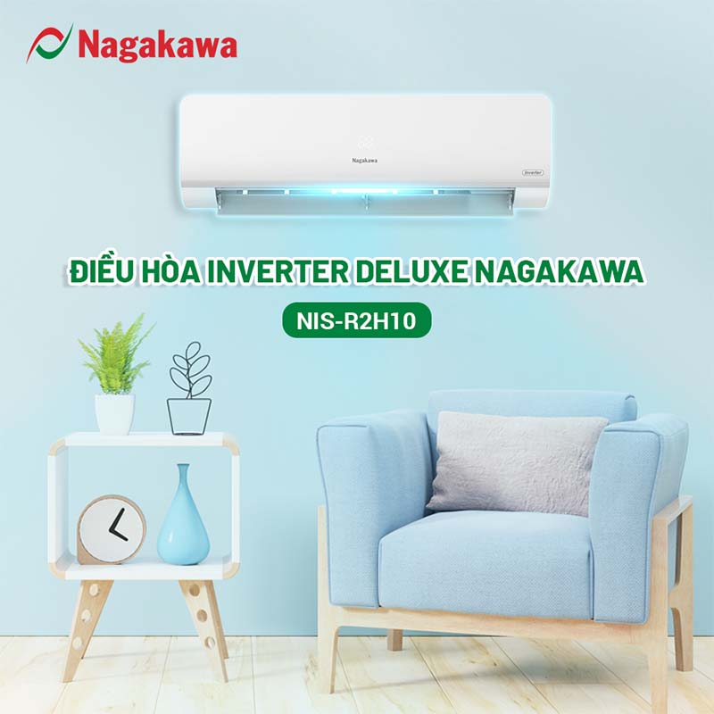 Máy lạnh Deluxe Inverter NIS-R2H10