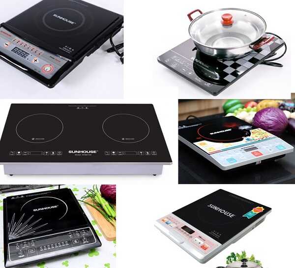 Các loại bếp từ phổ biến hiện nay