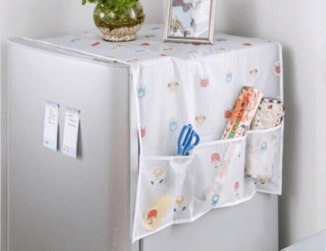 Dùng bạt phủ để bảo quản tủ đông khi không sử dụng