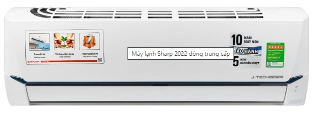 Máy lạnh Sharp 2022 dòng trung cấp Máy lạnh Sharp 2022 dòng trung cấp