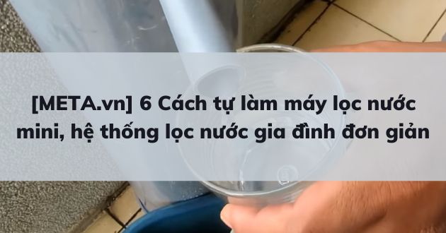 Báo giá lắp đặt hệ thống thiết bị lọc tổng nước sinh hoạt cho gia đình