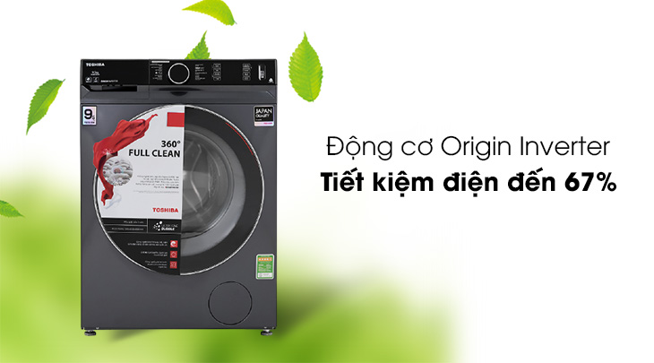 Động cơ nam châm vĩnh cửu kết hợp cùng công nghệ Origin Inverter