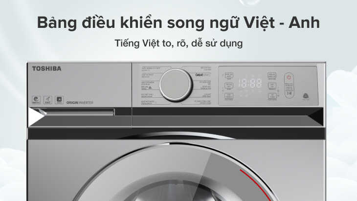 Bảng điều khiển rõ ràng, tiện dụng