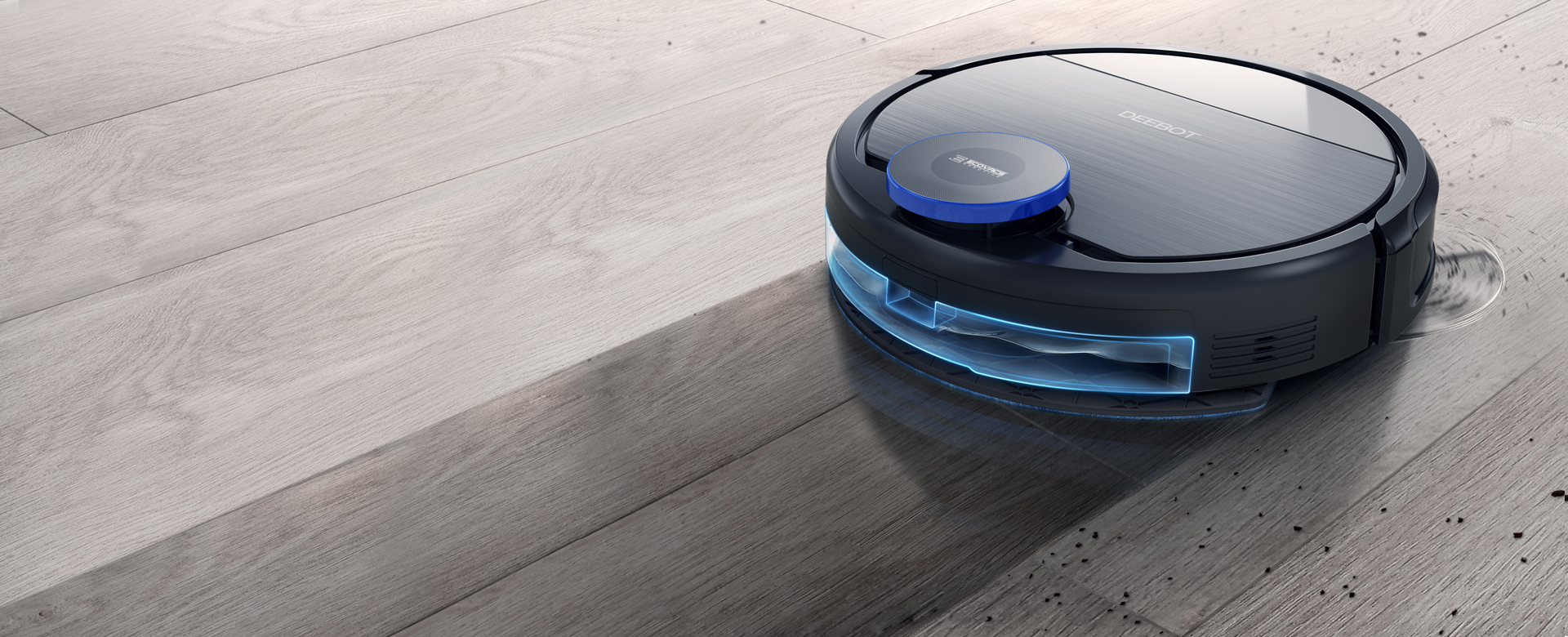 Robot hút bụi Ecovacs có hiệu suất làm sạch vượt trội