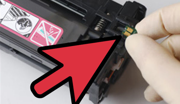 Cách sửa máy in báo hết mực khi vẫn còn mực do chip có vấn đề