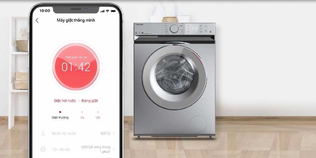 Bắt đầu quá trình giặt