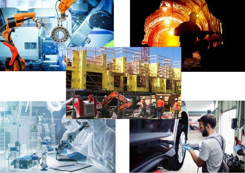 Ứng dụng của máy nén khí trục vít