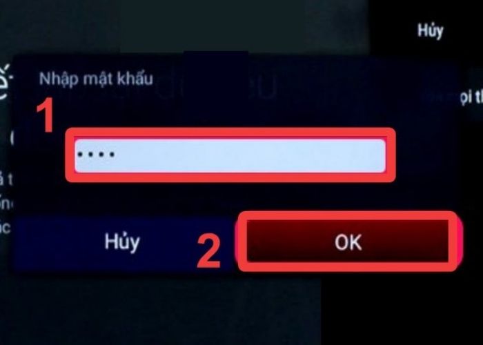 Cách cài đặt lại tivi TCL
