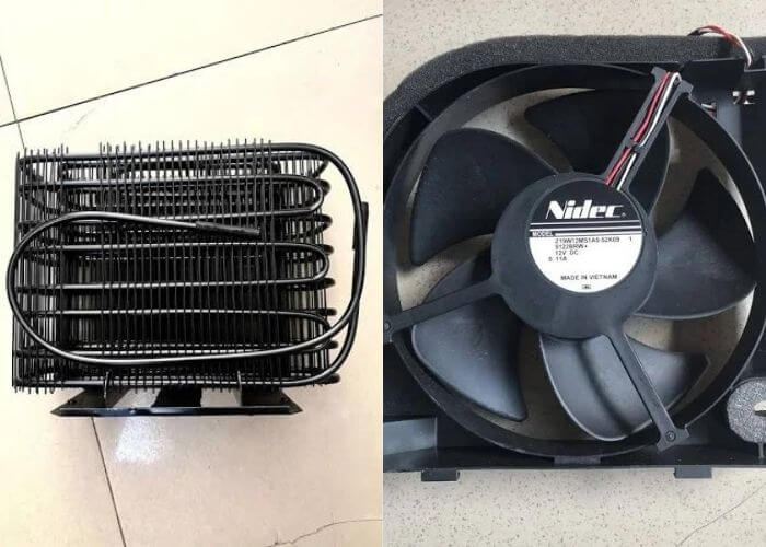 Cấu tạo cục nóng tủ lạnh dạng thứ 2