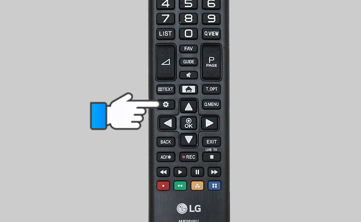 Khôi phục cài đặt gốc TV LG thường