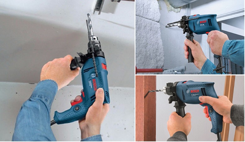 Sử dụng máy khoan GSB 550 đúng cách