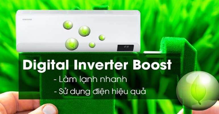 Công nghệ điều hòa Samsung Digital Inverter Boost tiết kiệm điện tối ưu