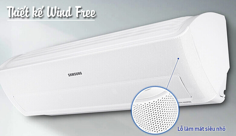 Công nghệ điều hòa Samsung Wind Free ™ làm lạnh êm ái