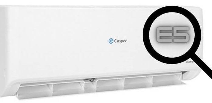 Mã lỗi E5 trên điều hòa Casper là gì?
