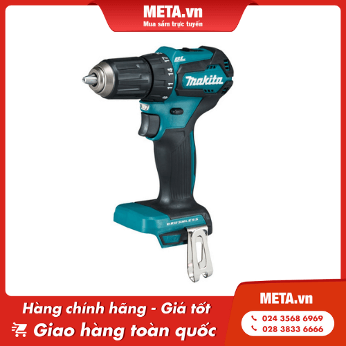 Máy khoan pin không chổi than Makita DDF484Z (không pin và sạc)
