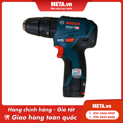 Máy khoan pin không chổi than Bosch GSB 12V-30