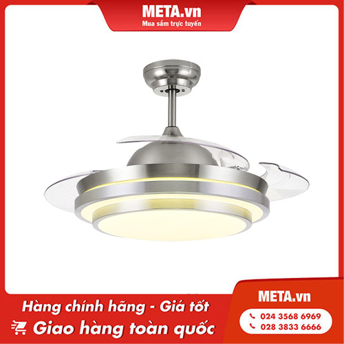 Quạt trần đèn TCL giấu cánh XS0011