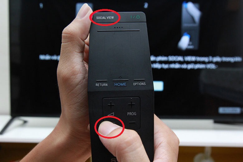 Đối với điều khiển tivi Sony