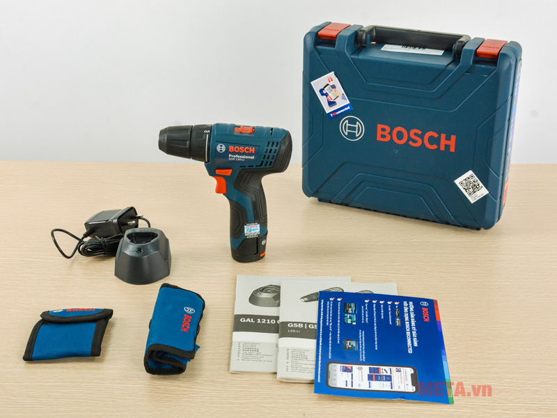 Máy khoan vặn vít dùng pin 12V Bosch GSR 120-LI GEN II