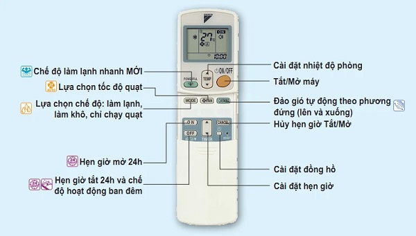 Bật chế độ đảo gió trên điều hòa
