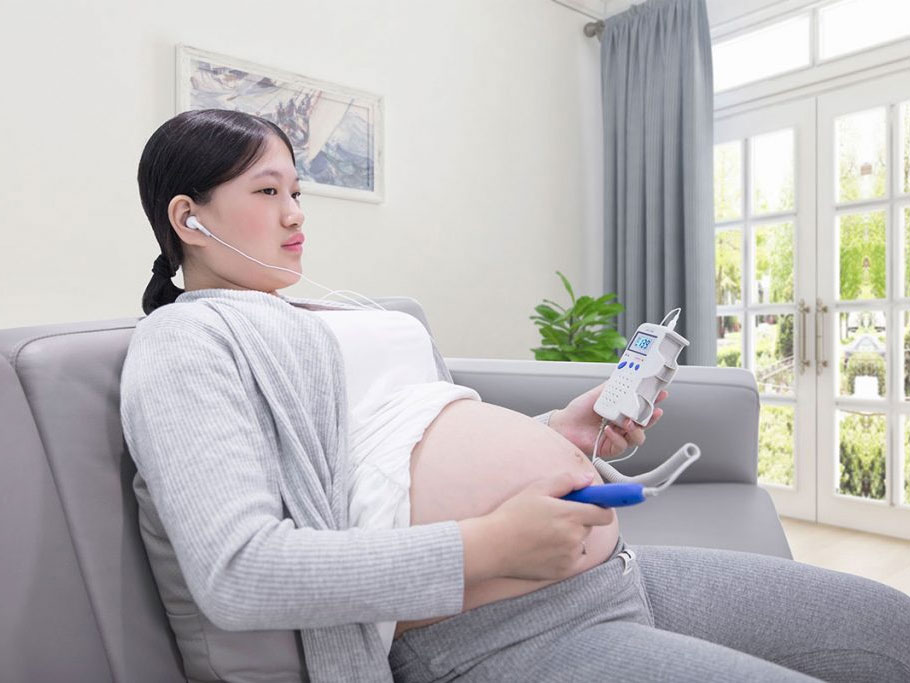 Máy đo tim thai tại nhà có hại không?
