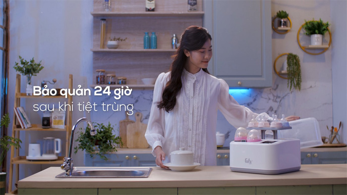 Cách sử dụng máy tiệt trùng Fatzbaby hơi nước