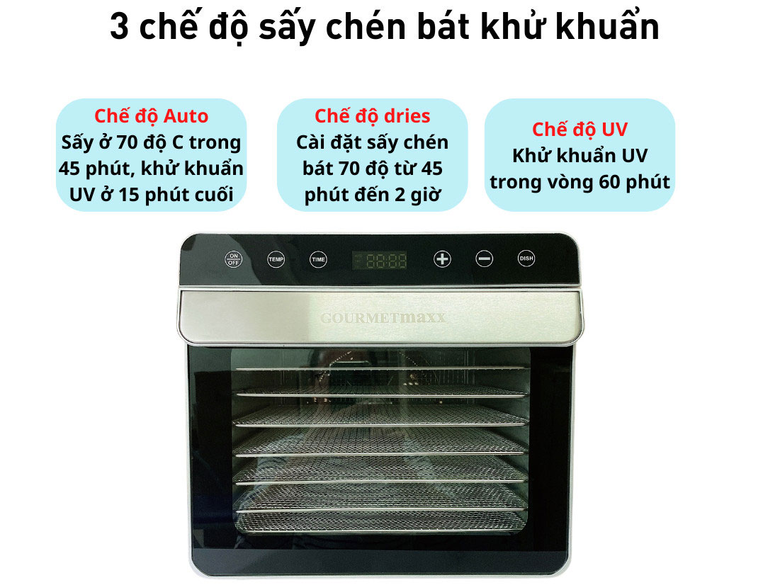Máy sấy hoa quả