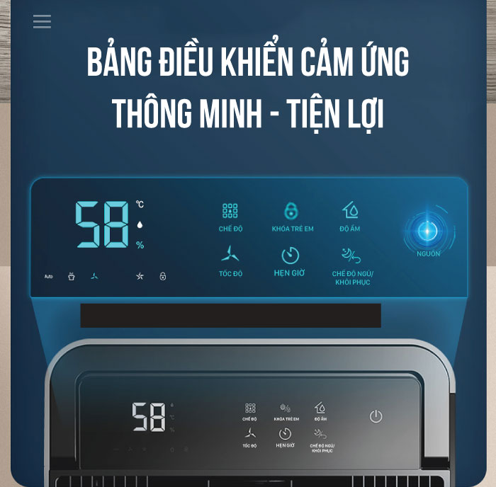 Bảng điều khiển máy hút ẩm Roler