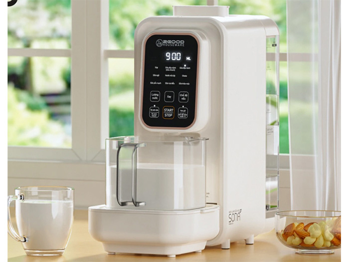 Mua máy làm sữa hạt tự vệ sinh ở đâu tốt?