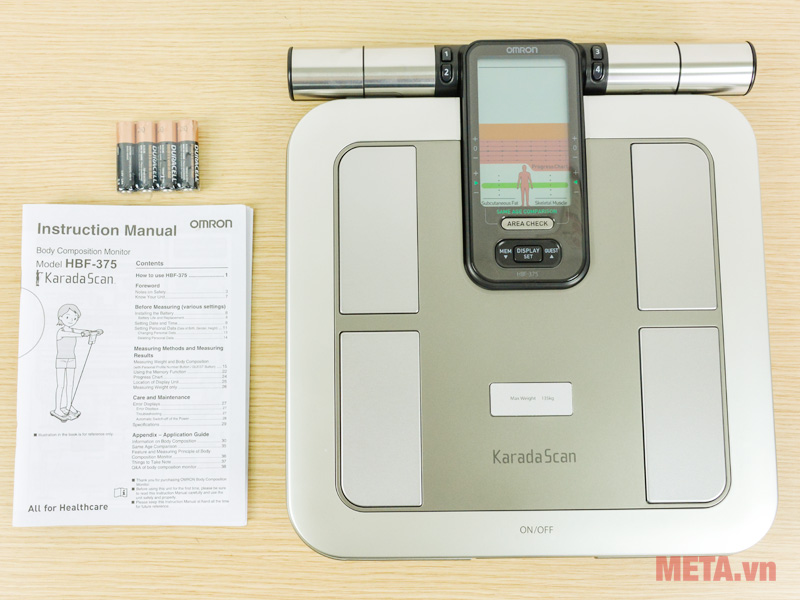 Cân sức khỏe điện tử Omron