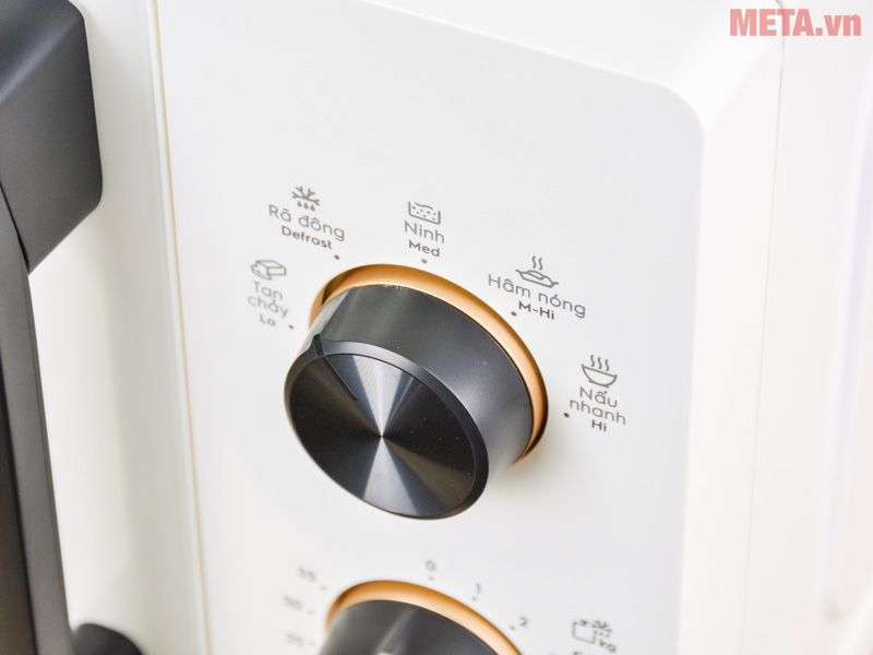Vặn nút chọn chế độ đến chế độ mà bạn muốn sử dụng