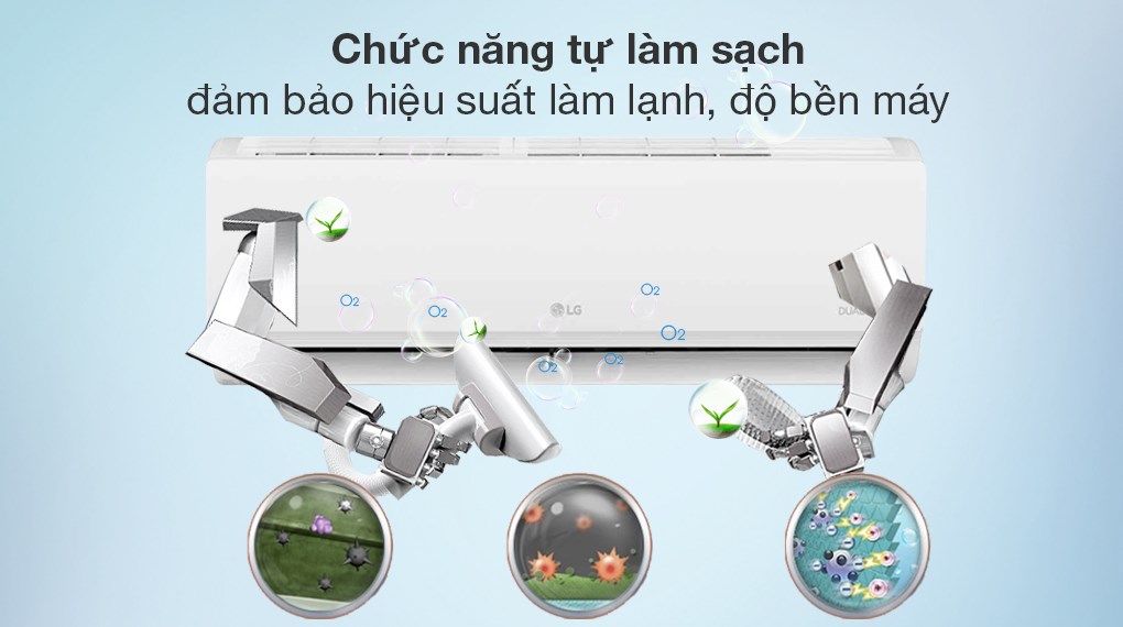 Tính năng tự làm sạch dàn lạnh