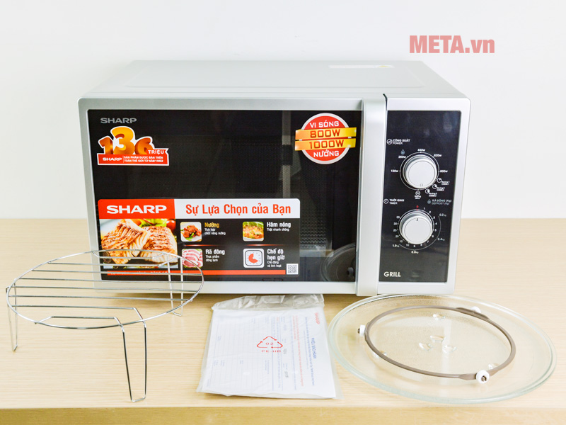 Khoảng giá của lò vi sóng Sharp khá rộng, phù hợp với mọi phân khúc người dùng