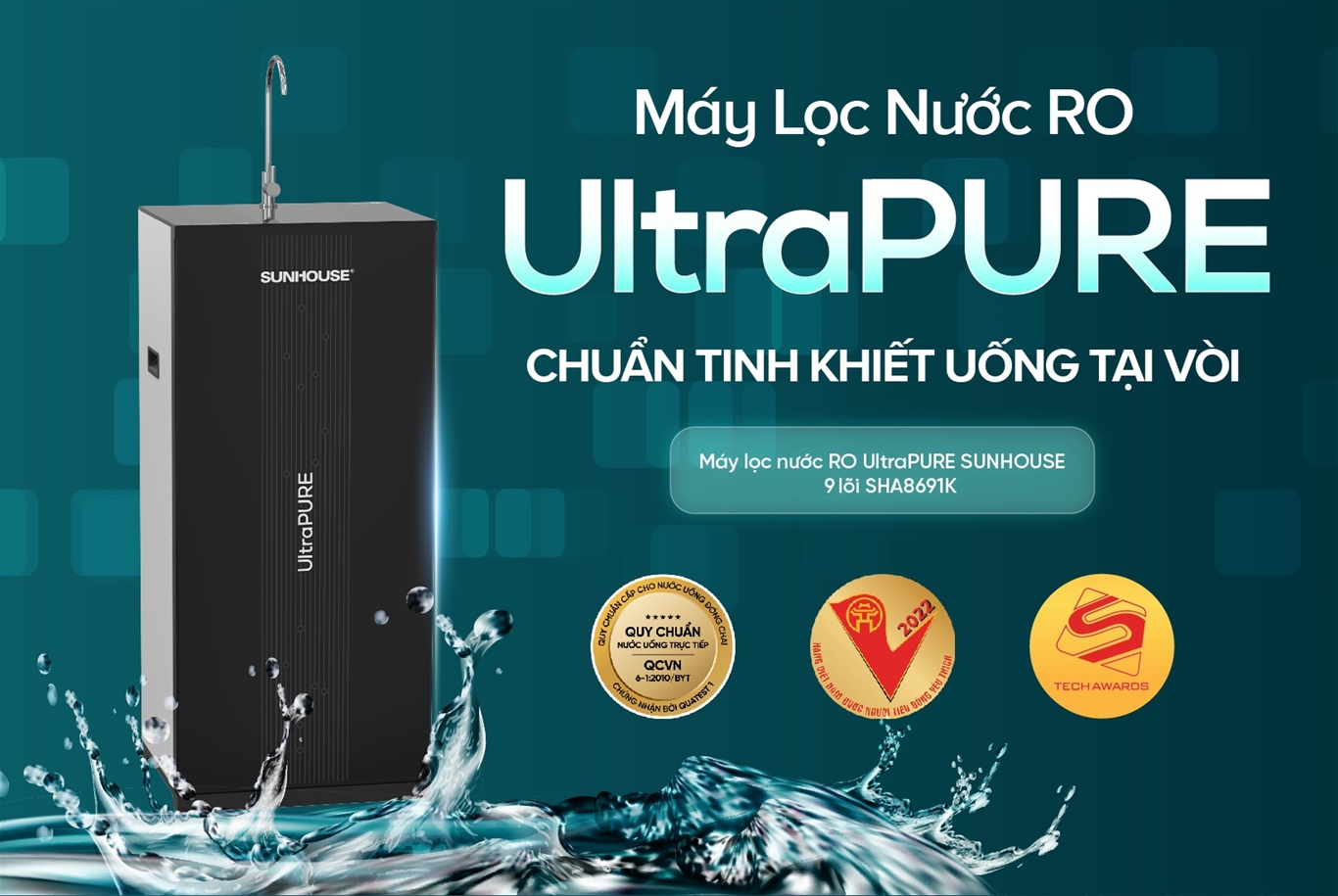 Địa chỉ mua máy lọc nước Sunhouse chính hãng, giá rẻ