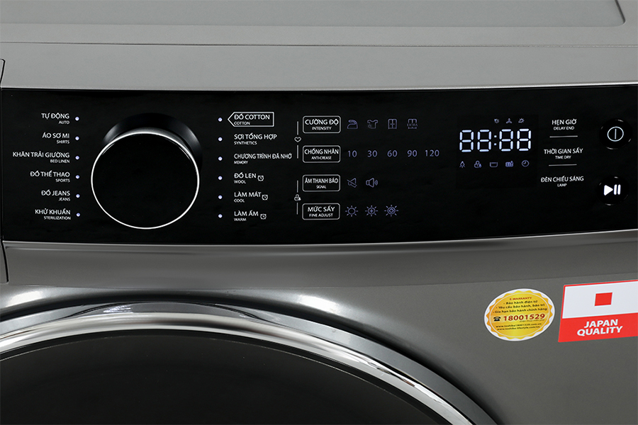 Máy sấy quần áo Toshiba có chế độ riêng biệt cho đồ len