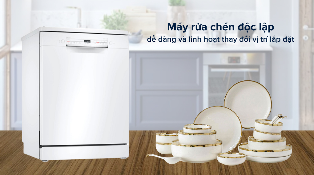 Kích thước máy rửa bát Bosch 12 bộ