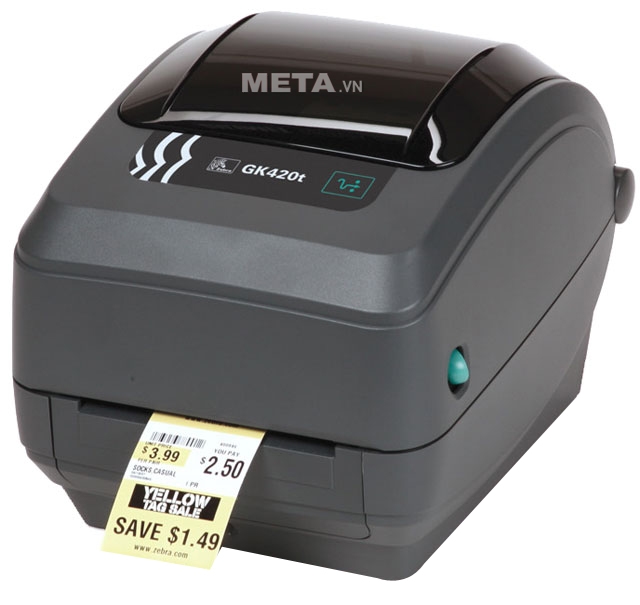 Máy in mã vạch Zebra GK420t 