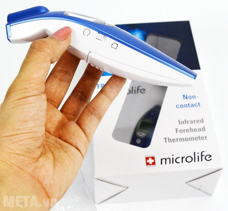 Nhiệt kế hồng ngoại đo trán Microlife FR 1DZ1 thiết kế thông minh