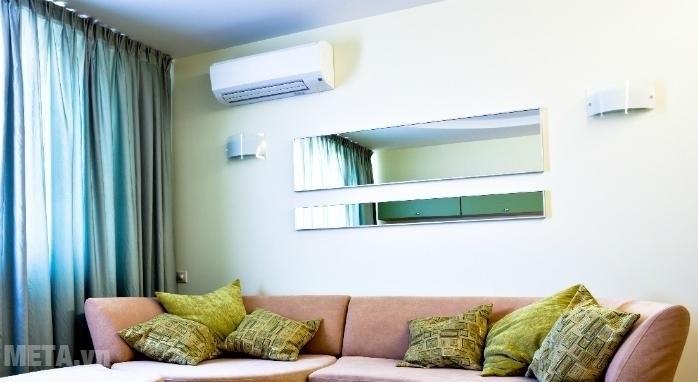 Nên sử dụng máy lạnh vừa phải để nhiệt độ phân bố đều trong phòng