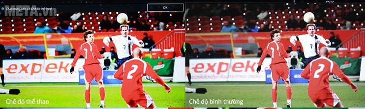 So sánh chế độ thể thao và chế độ bình thường 