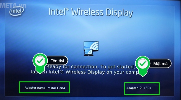Mở Wifi Display của tivi 