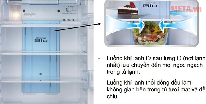 Công nghệ kháng khuẩn tiên tiến trên tủ lạnh Toshiba giúp thực phẩm luôn tươi ngon